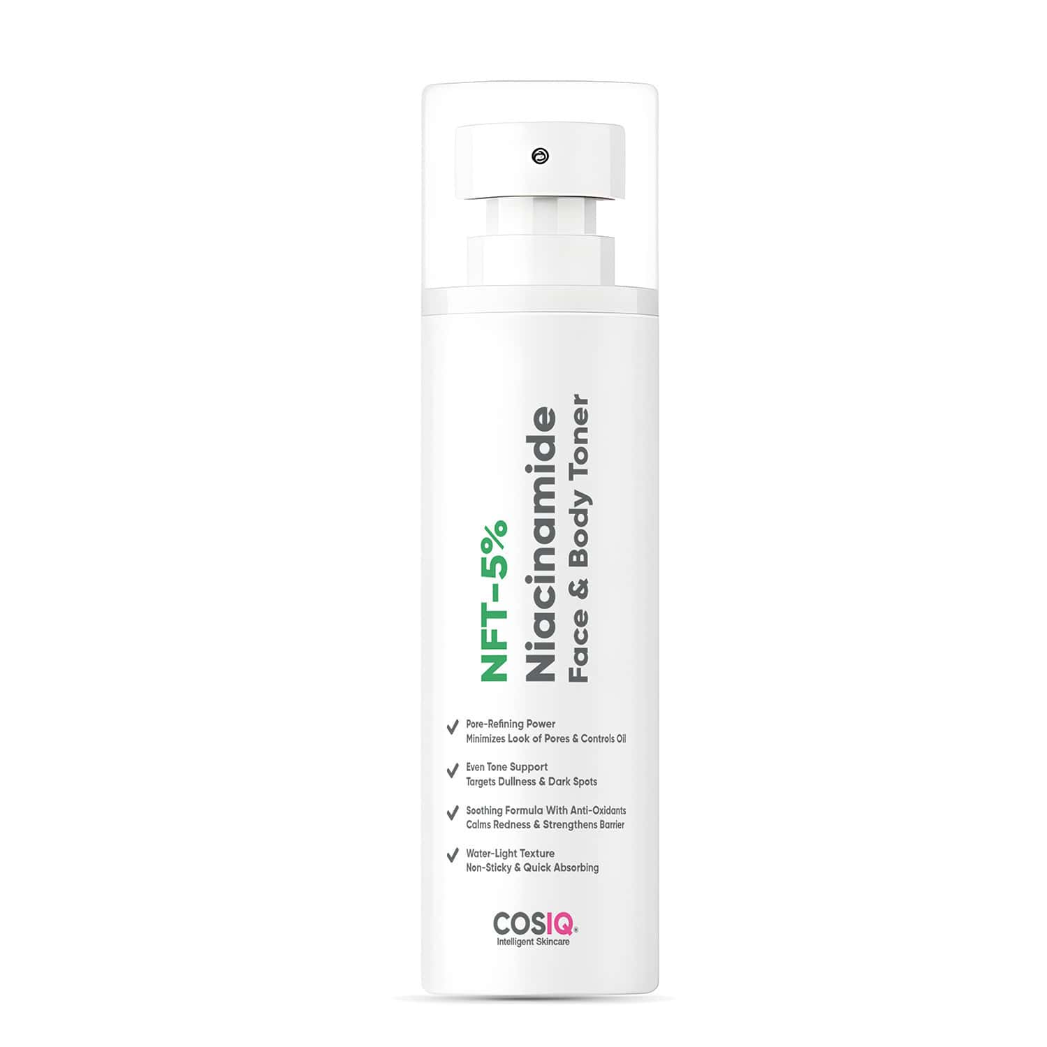 Cos-Iq Nft-5% Niacinamide Face Toner - For Men & Women - 100ml