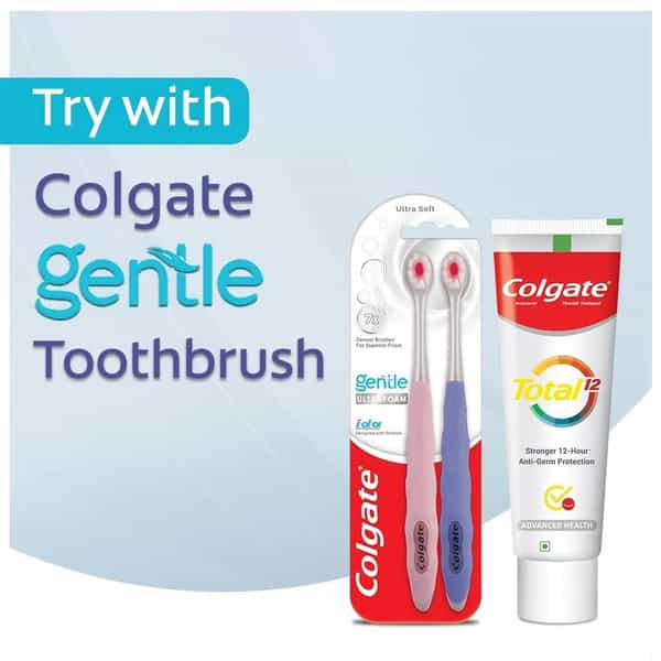 Colgate Total 240G (120G X 2 | Pack Of 2) Whole Mouth Health | (Advanced Health | Saver Pack)