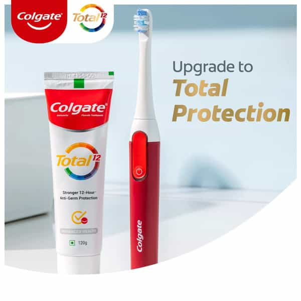 Colgate Total 240G (120G X 2 | Pack Of 2) Whole Mouth Health | (Advanced Health | Saver Pack)