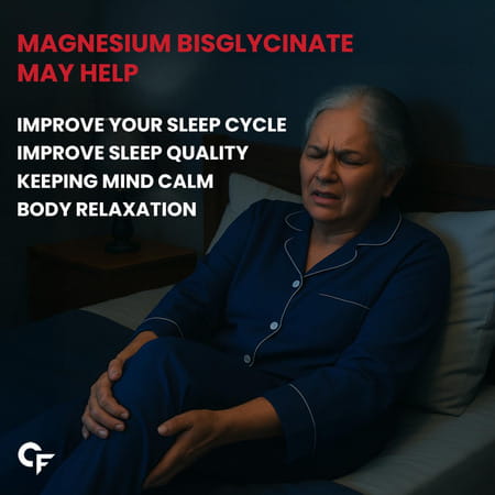 Carbamide Forte Magnesium Bisglycinate Effervescent | Sleep | Muscle & Nerve Support - 2X20 Tabs