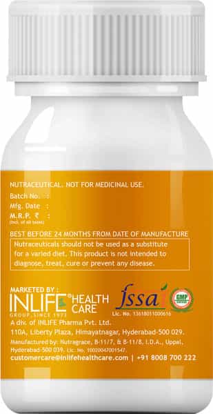 Inlife Cla Supplements 1000 80% Active Conjugated Linoleic Acid Men Women 1000Mg -90 Veg Capsules