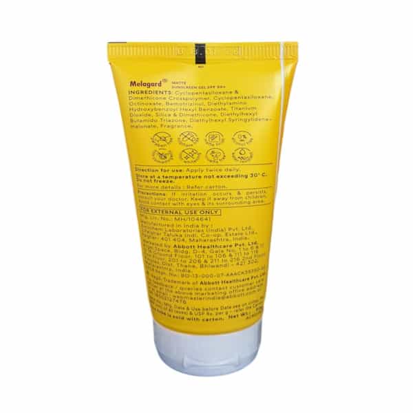 Melagard Matte Spf 50+ Sunscreen Gel 50 Gm