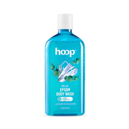Hoop Epsom Body Wash - Morning Energy | Hand & Feet Soak | Workout Recovery | Destress (300ml)