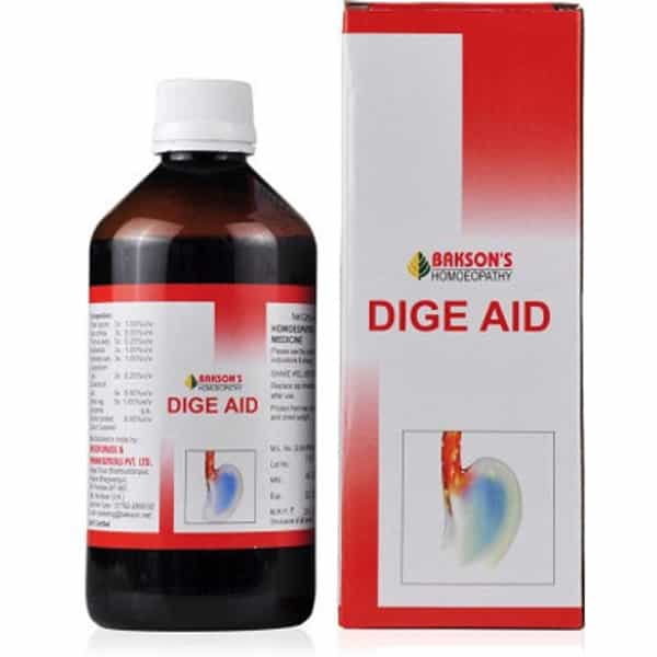 Dr Bakshi's Bakson Homoeopathy Dige Aid Syrup 200 Ml