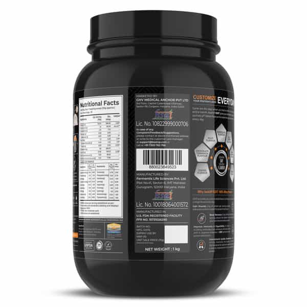 Beatxp Edit 100% Whey Protein Powder 1Kg, 33 Sachets Of 7 Different Flavors|24G Protein, 5.34G Bcaas