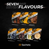 Beatxp Edit 100% Whey Protein Powder 1Kg, 33 Sachets Of 7 Different Flavors|24G Protein, 5.34G Bcaas