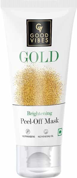 Good Vibes Gold Brightening Peel Off Mask- 50 Gm