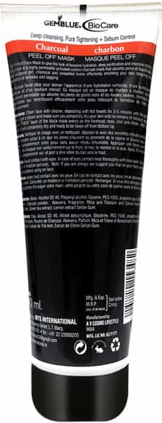 Gemblue Biocare Charcoal Peel Of Mask 200Ml