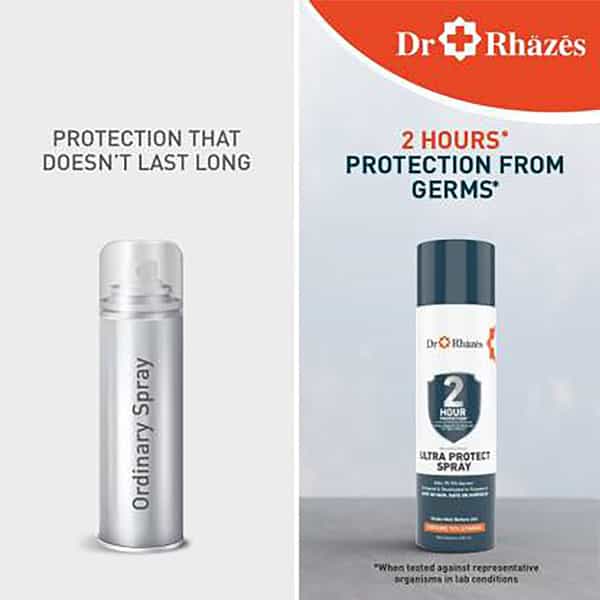Dr Rhazes Ultra Protect Spray | 2 Hour Protection (250 Ml)