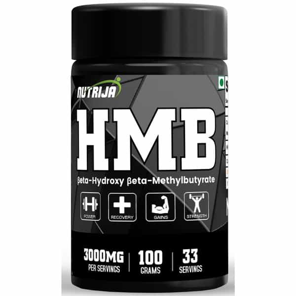 Nutrija Hmb Powder (Beta-Hydroxy Beta-Methylbutyrate) 100 Grams (Unflavored)