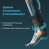 Tynor Ankle Splint Black Universal Size 1 Unit