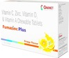 Fumazinc Plus Orange Flavour Strip Of 15 Chewable Tablets