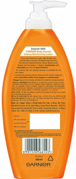 Garnier Body Cocoon Intense Moisturising Lotion - 400 Ml