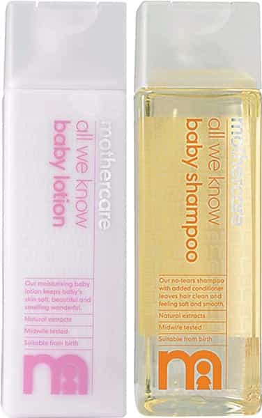Mothercare All We Know Baby Lotion 300Ml All We Know Baby Shampoo 300Ml