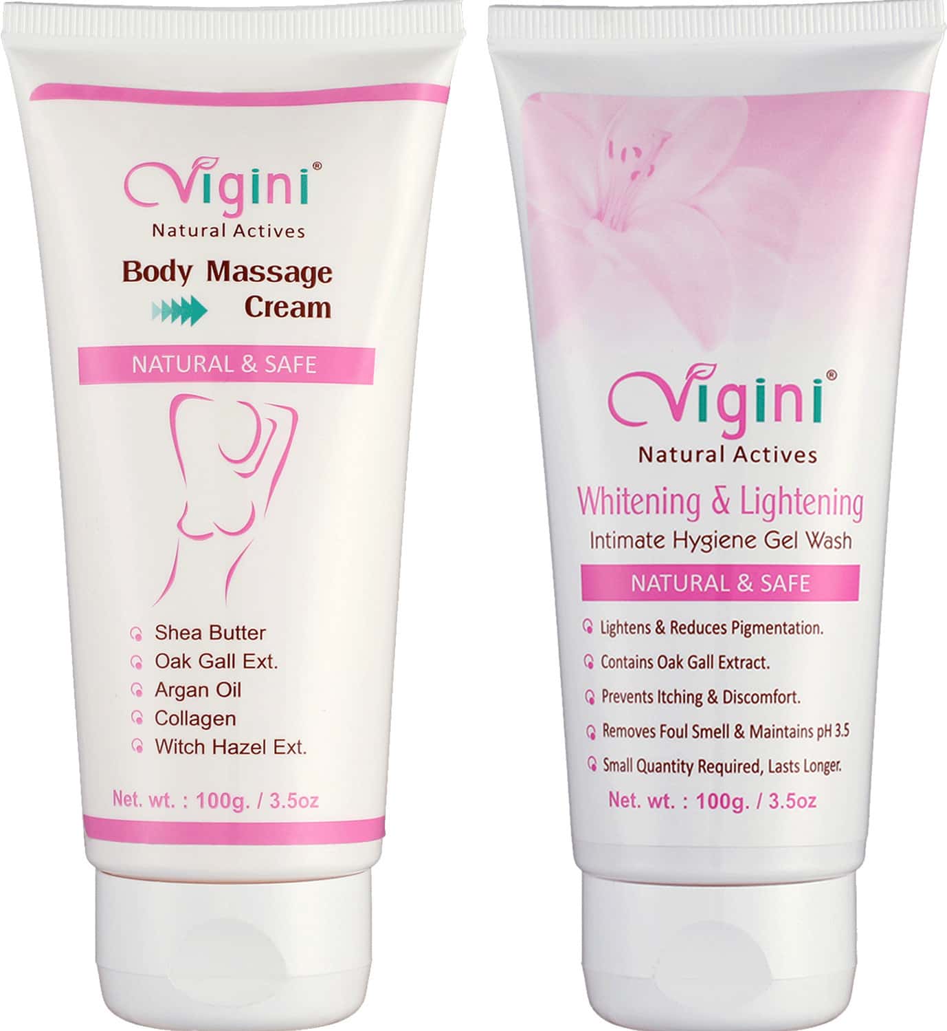 Vigini Breast Bust Body Toning Breast Size Increase Firming Women Cream | Vaginal Wash 200ml