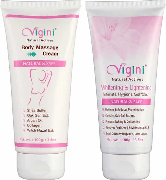Vigini Breast Bust Body Toning Breast Size Increase Firming Women Cream | Vaginal Wash 200Ml