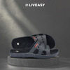 Liveasy Ortho Care Acupressure Slippers - Women (Black) Size 7