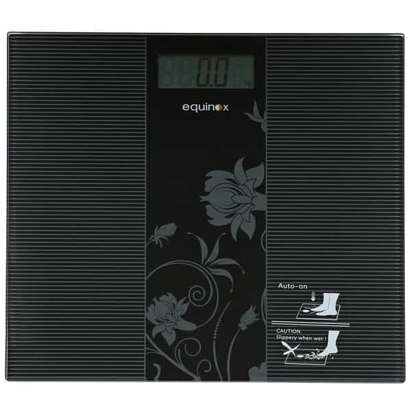 Equinox Personal Digital Weighing Scale Eq-Eb-9300 Lcd Display | Lightweight | 18 Months Warranty
