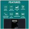 Equinox Personal Digital Weighing Scale Eq-Eb-9300 Lcd Display | Lightweight | 18 Months Warranty