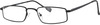 Klar Eye Full Rim Rectangle Reading Glasses Men And Women +0.75 To +3.50+3.50 Power Shiny Black