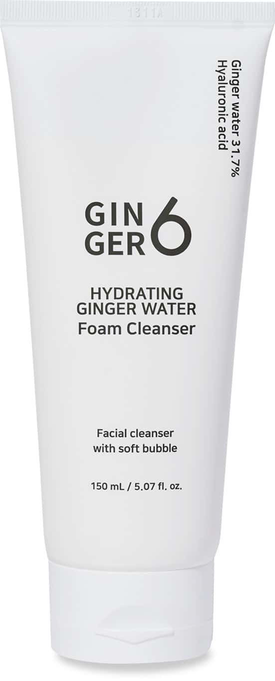 Ginger6 Ginger Water Foam Cleanser Face Wash Salicylic Acid For Impure & Acne-Prone Skin | 150 Ml