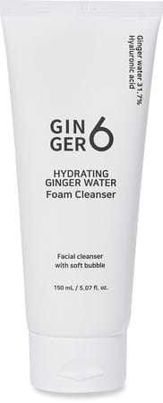 Ginger6 Hydrating Ginger Water Foam Cleanser With Salicylic Acid And Hyaluronic Acid - 150ml