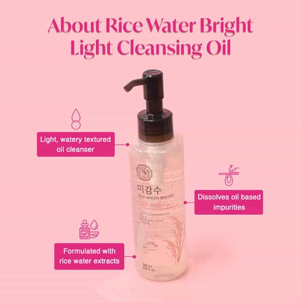 The Face Shop Rice Water Bright Light Cleansing Oil