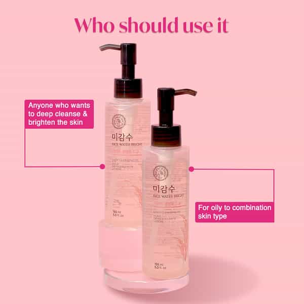 The Face Shop Rice Water Bright Light Cleansing Oil