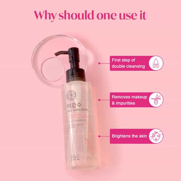 The Face Shop Rice Water Bright Light Cleansing Oil