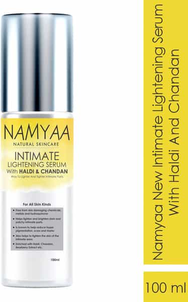 Namyaa Advanced Haldi Chandan Intimate Lightening Serum Intimate Area|Lighter | Tighter Skin|100G