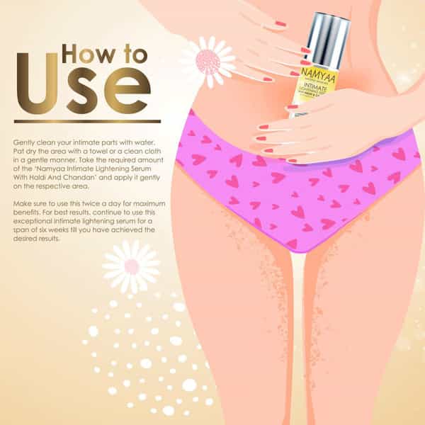Namyaa Advanced Haldi Chandan Intimate Lightening Serum Intimate Area|Lighter | Tighter Skin|100G