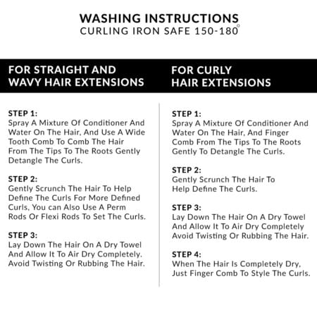 Streak Street Curly Dark Brown Ponytail With Copper Highlights