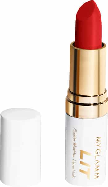 Myglamm Lit Satin Matte Lipstick-The Sinner