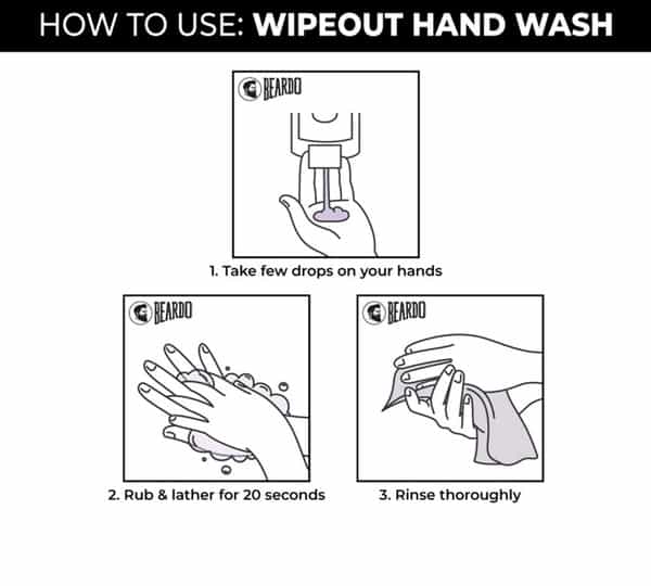 Beardo Wipeout Hand Wash - 200 Ml