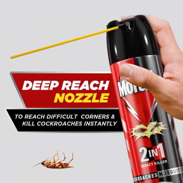 Mortein 2 In 1 Insect Killer 600Ml Spray