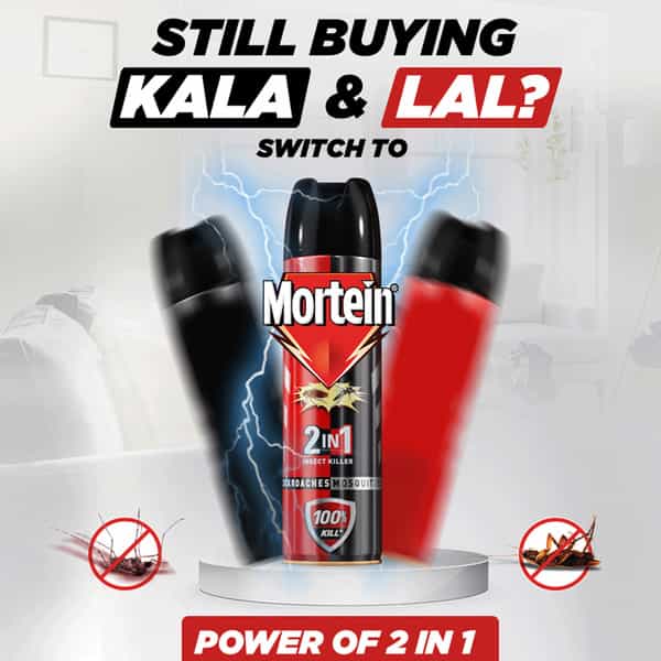 Mortein 2 In 1 Insect Killer 600Ml Spray