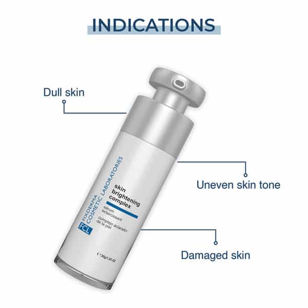 Fcl Skin Brightening Complex Form With Alpha Arbutin | Milk Protein | Hyaluronic | Belides | 30Gm