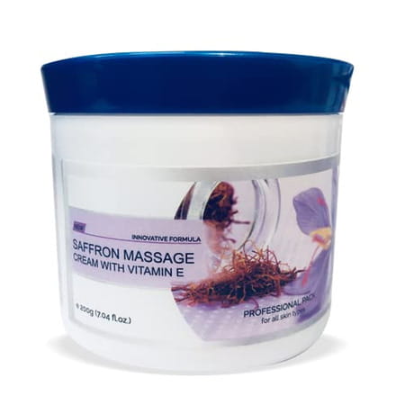 Oxyglow Herbals Saffron Face Massage Cream 200 Gm (Pack Of 1)