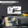 Ayouthveda Charcoal Detox Handmade Castile Soap | Jaggery & Nourishing Oils To Deep Cleanse 100 Gm