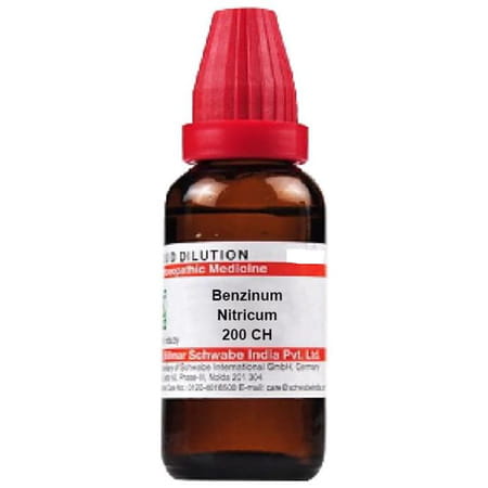 Dr. Willmar Schwabe India Benzinum Nitricum Dilution 200 Ch 30 Ml