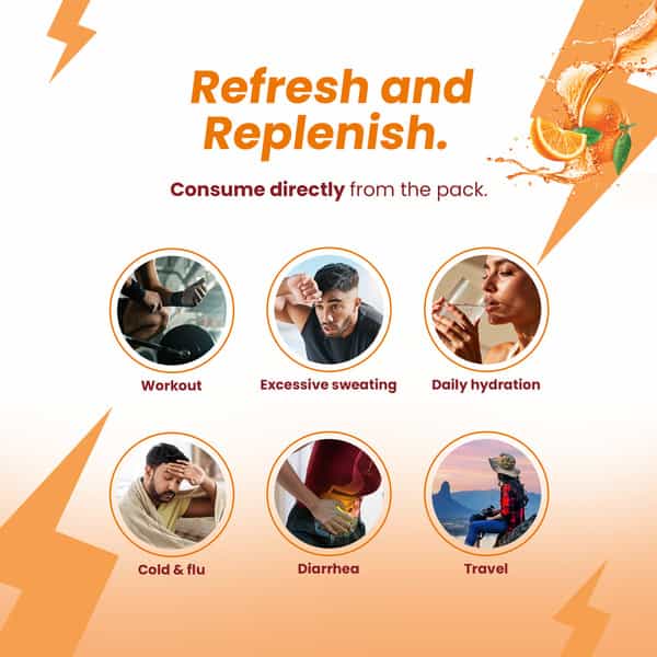 Revital Recharge Ors Orange Flavour Tetrapack 200 Ml