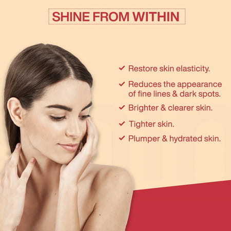 Myfitfuel Hydrolyzed Bovine Collagen + Glucosamine | Hyaluronic | Biotin | Vitamin C (250g | Mango)