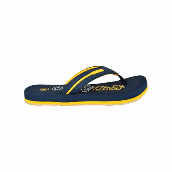 Ortho Cheer Men's Orthopedic & Diabetic Friendly Daily Use Slippers | Navy Blue | Size 10 -1 Pair