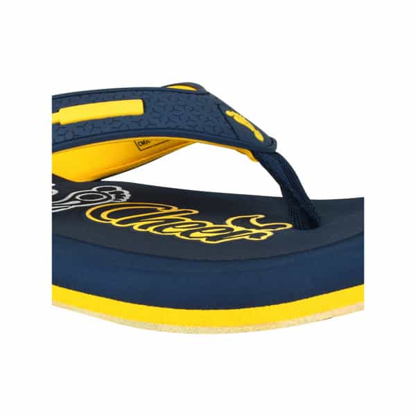 Ortho Cheer Men's Orthopedic & Diabetic Friendly Daily Use Slippers | Navy Blue | Size 10 -1 Pair