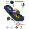 Ortho Cheer Men's Orthopedic & Diabetic Friendly Daily Use Slippers | Navy Blue | Size 10 -1 Pair
