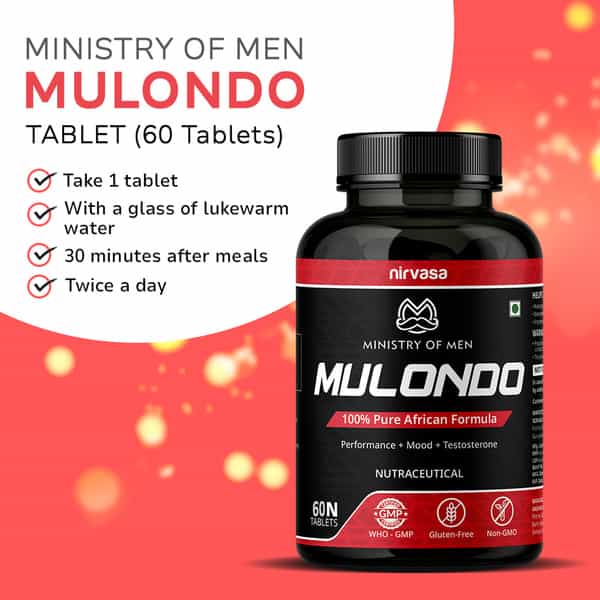 Nirvasa Ministry Of Men Mulondo Vegeterian 1B (1 X 60 Tablet)