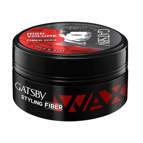 Gatsby Hair Styling Fiber Wax Bold & Rise 75Gm
