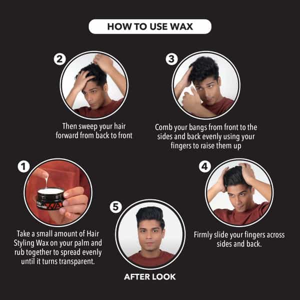 Gatsby Hair Styling Fiber Wax Bold & Rise 75Gm