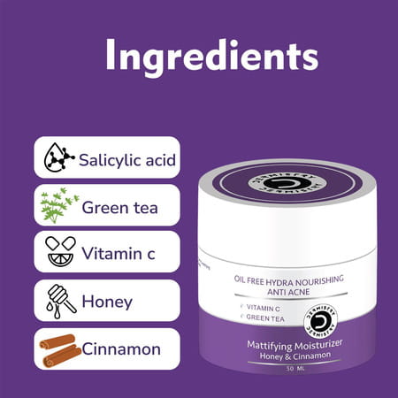 Dermistry Salicylic Acid Acne Oil Free Pimple Spots Remover Moisturizer & Face Wash For Oily Skin