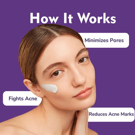 Dermistry Salicylic Acid Acne Oil Free Pimple Spots Remover Moisturizer & Face Wash For Oily Skin